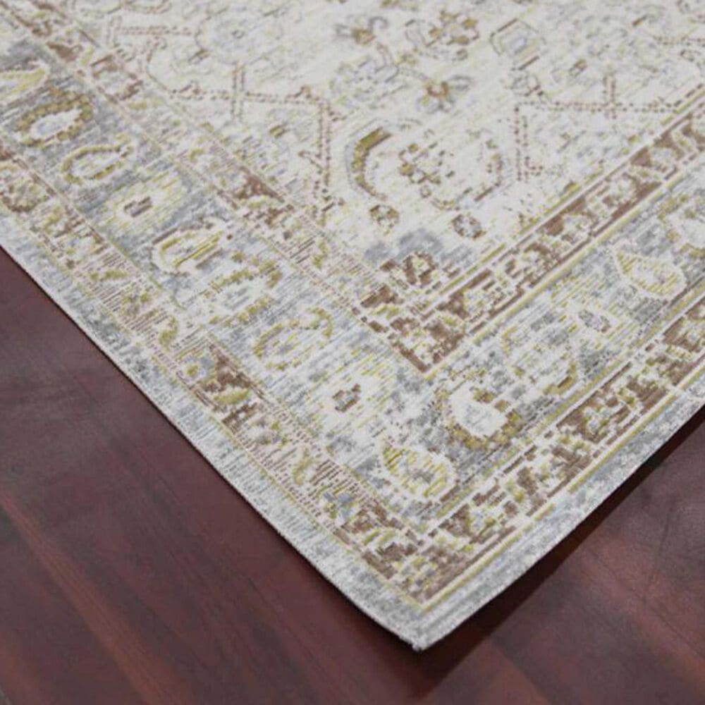 Amer Rugs Century 9&#39; x 13&#39; Gray and Ivory Area Rug, , large