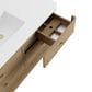 James Martin Allamari 48" Single Bathroom Vanity in Dune Mist with 3 cm White Zeus Silestone Top and Rectangular Sink, , large