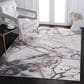 Safavieh Craft CFT877P 2"7" x 5" Grey and Orange Area Rug, , large