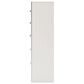Ashley Zuraleus 5-Piece King Upholstered Storage Bedroom Set in Matte White, , large