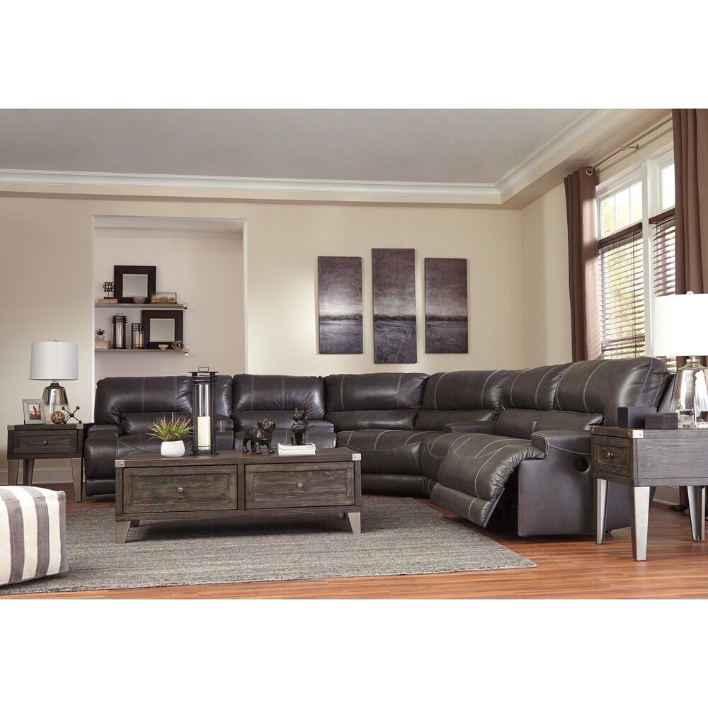 Signature Design by Ashley McCaskill Double Reclining Power Loveseat