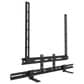 Kanto Premium Universal Sound Bar and TV Wall Mount Bracket in Black, , large