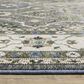 Oriental Weavers Hastings HA07H 6"7" x 9"6" Blue Area Rug, , large