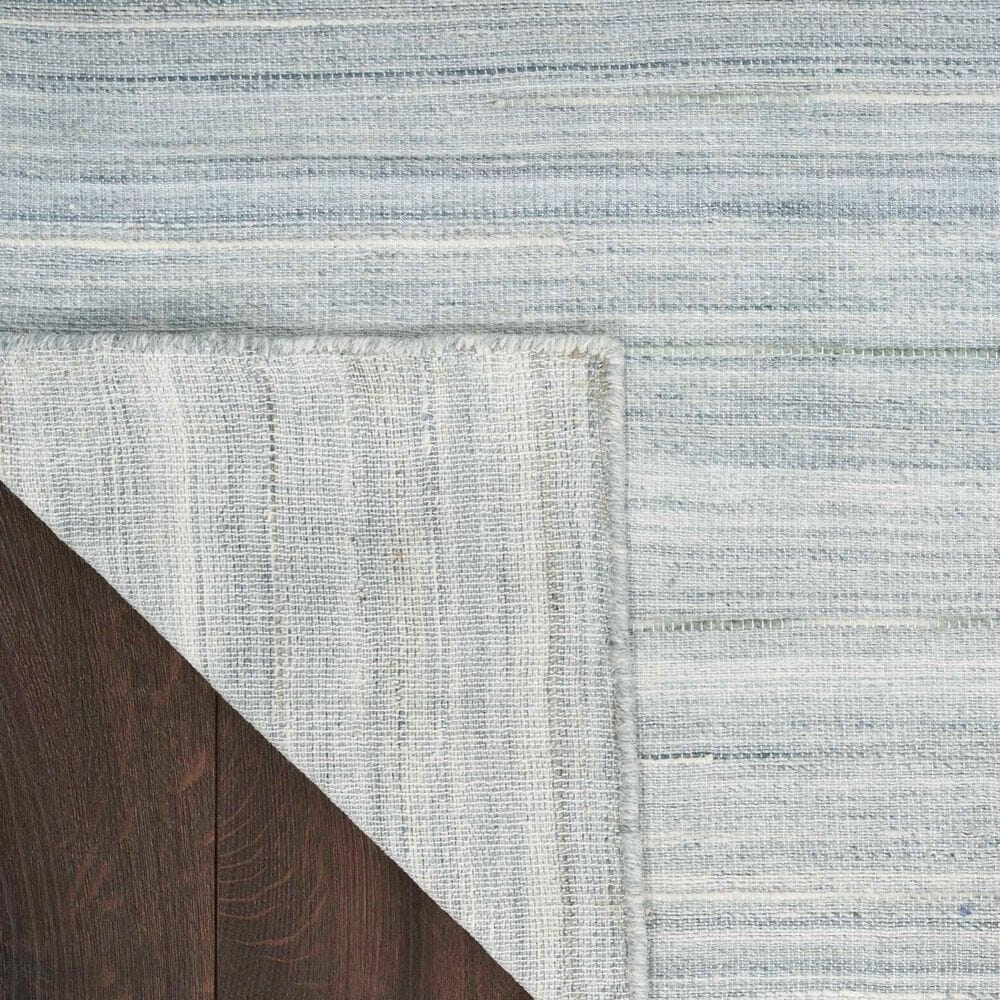 Nourison Interweave 6&#39; x 9&#39; Light Blue Area Rug, , large