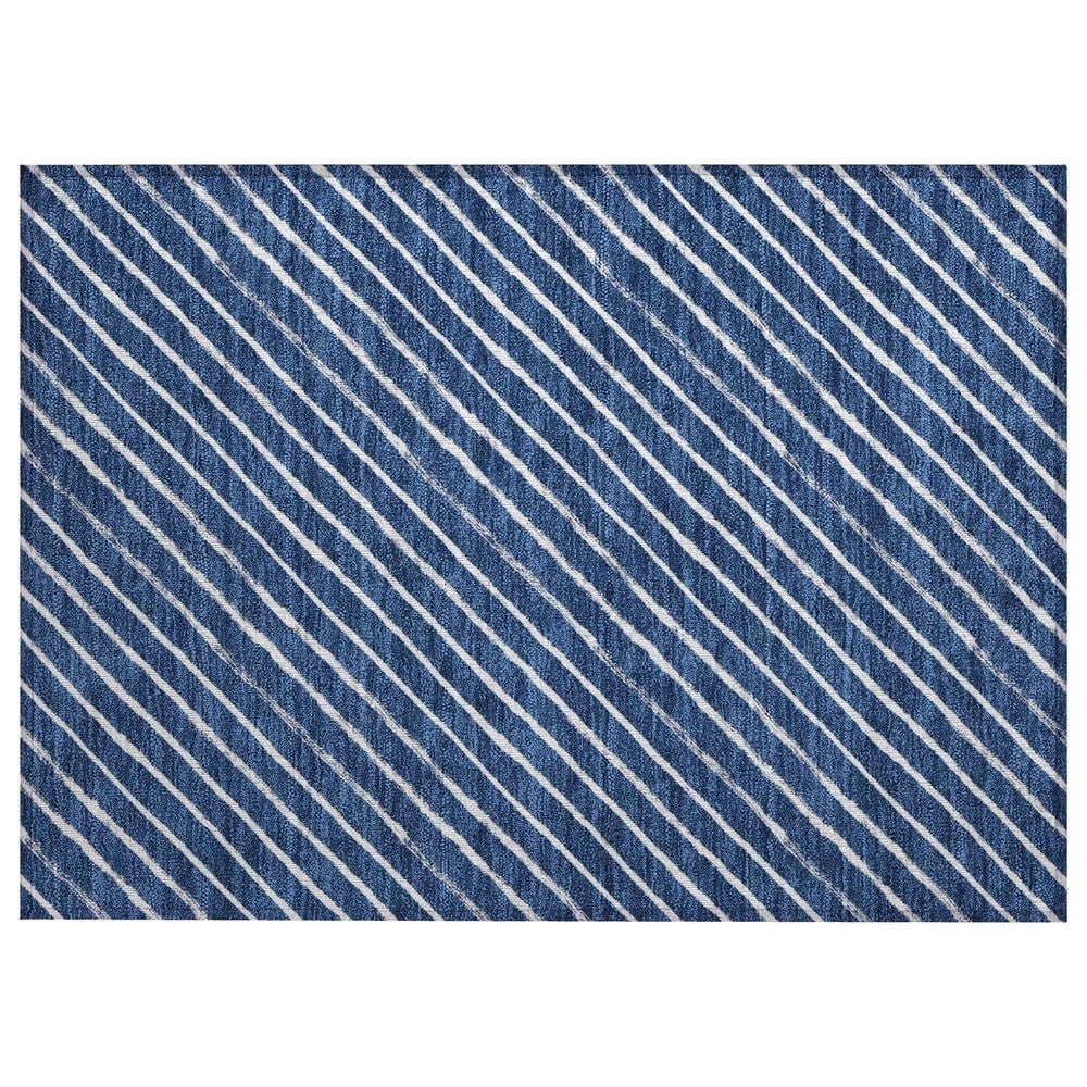 Dalyn Rug Company Wonderland WN27 1"8" x 2"6" Navy Indoor/Outdoor Area Rug, , large