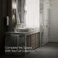 Kohler Composed Widespread Bathroom Sink Faucet in Polished Chrome, , large