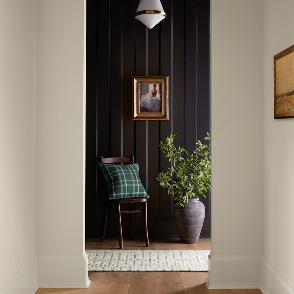Chris Loves Julia x Loloi Chris 2&#39;6&quot; x 9&#39;9&quot; Ivory and Denim Runner, , large