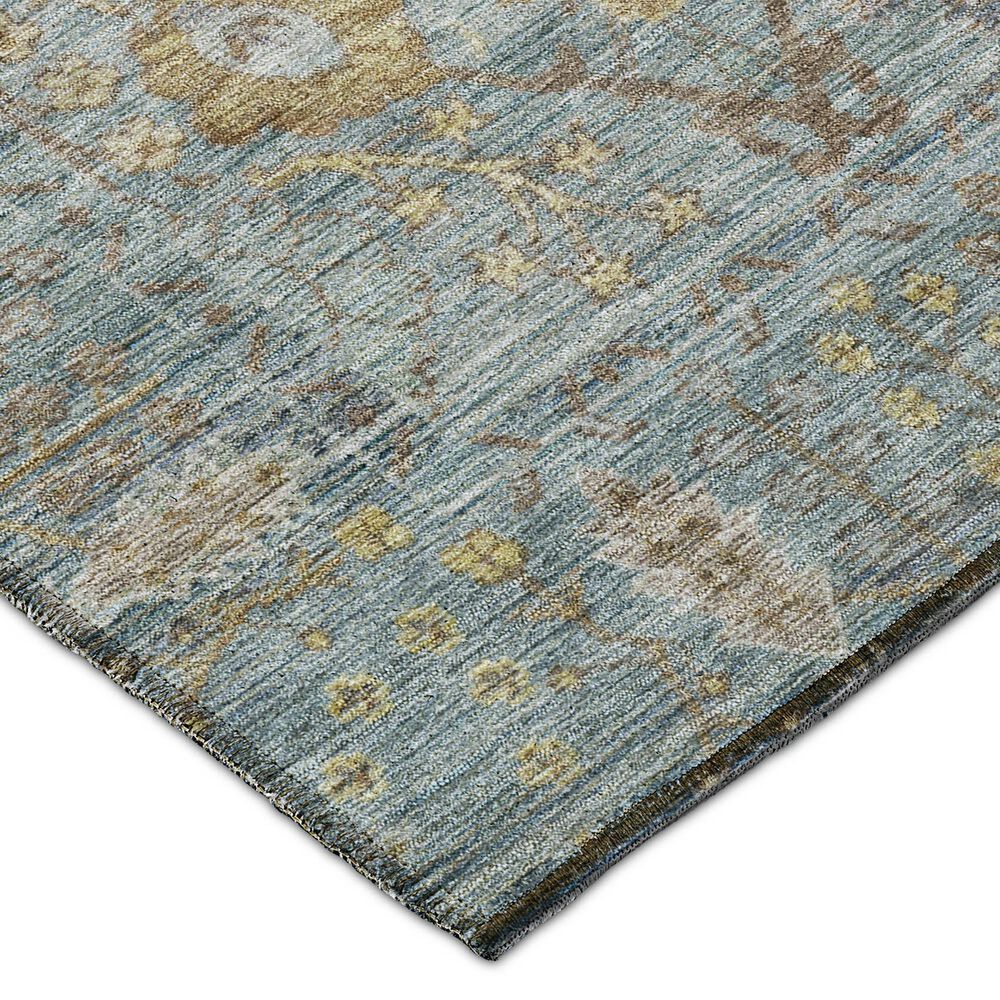 Dalyn Rug Company Solace SL9 2&#39;3&quot; x 7&#39;6&quot; Teal Runner, , large