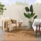 Nourison Horizon HOZ02 Natural 8" x 10" Indoor/Outdoor Area Rug, , large