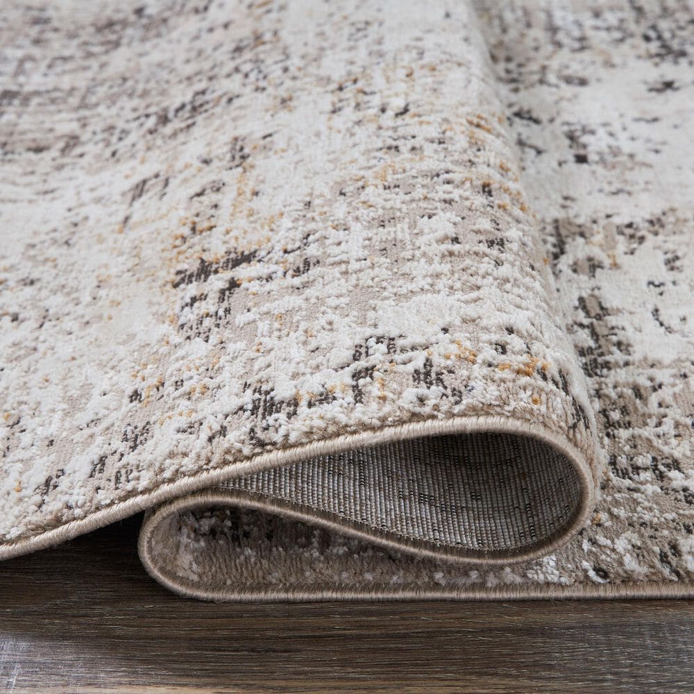 Ashley Elaning 8&#39; x 10&#39; Black, Gray and Cream Area Rug, , large