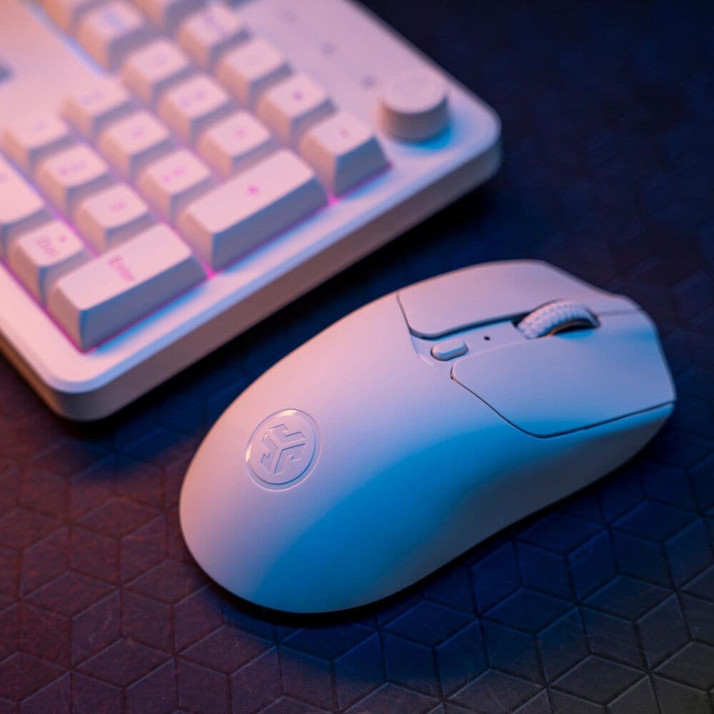 JLab Nightfall Wireless Mouse in White, , large