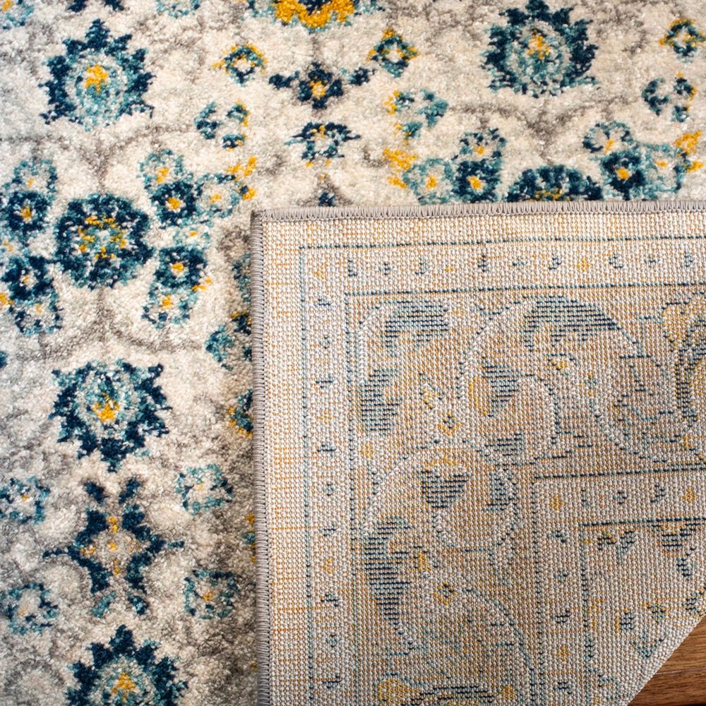 Safavieh Madison MAD151N 4&#39; x 6&#39; Ivory and Navy Area Rug, , large