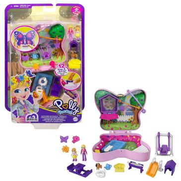 Polly Pocket Big Pocket Butterfly Backyard Compact, , large