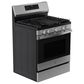 GE Profile 5.3 Cu. Ft. Smart Freestanding Gas Range with No Preheat Air Fry in Stainless Steel, , large