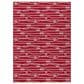 Dalyn Rug Company Harbor Contemporary 9" x 12" Red Indoor/Outdoor Area Rug, , large