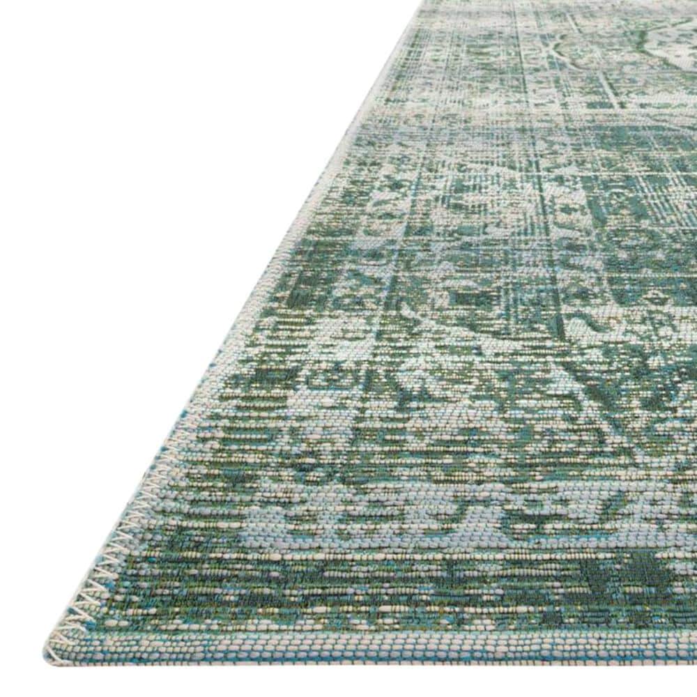 Loloi Mika 6&#39;7&quot; x 9&#39;4&quot; Green and Mist Area Performance Rug, , large