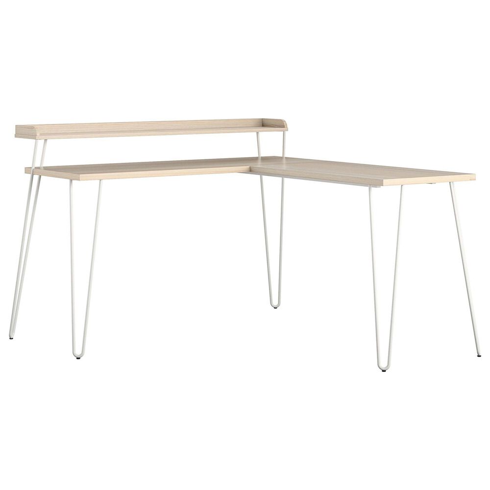 DHP Deacon L-Desk in Natural, , large