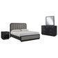 Millenium Rowanbeck 4-Piece Queen Bedroom Set in Black, , large