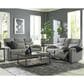 Ashley Gauntlet Manual Reclining Loveseat in Sterling, , large