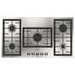 Fulgor Milano 400 Series 36" Gas Cooktop with 5 European Sealed Burners in Stainless Steel, , large
