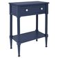 Linon Home Decor Seaboard Accent Table in Navy, , large