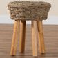 Baxton Studio Denver Stool in Light Brown, , large