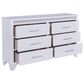 Ashley Jarlee 4-Piece Queen Upholstered Bedroom Set in White, , large