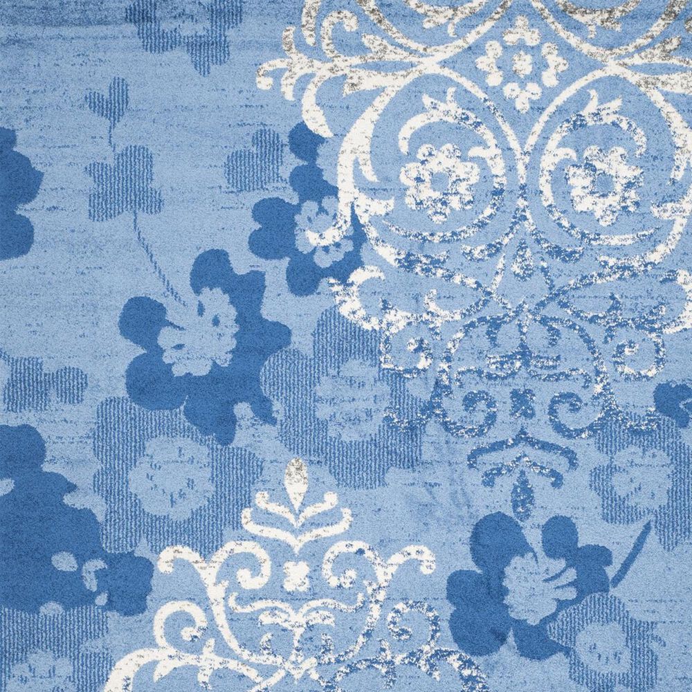 Safavieh Adirondack ADR114F-4SQ 4&#39; x 4&#39;  Light Blue/Dark Blue Square Rug, , large