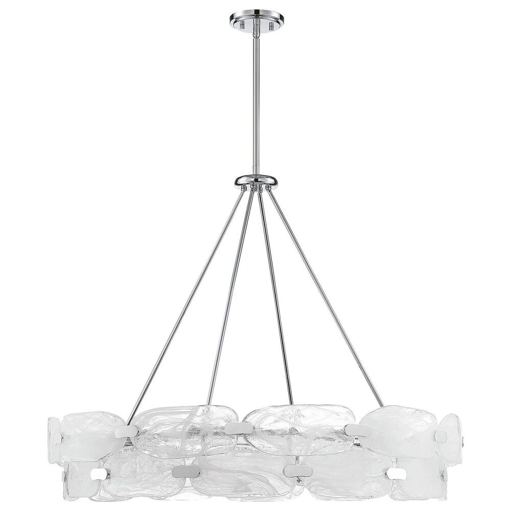 Savoy House Vasare 12-Light Pendant in Chrome, , large