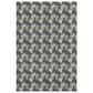 Dalyn Rug Company Soft Essentials Chevron Graphite 9" x 12" Area Rug, , large