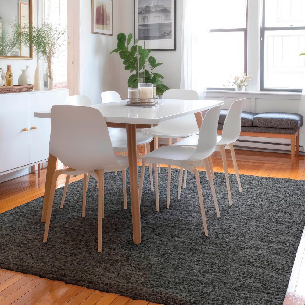Dalyn Rug Company Voyage VY2 Charcoal 3' x 5' Area Rug, , large