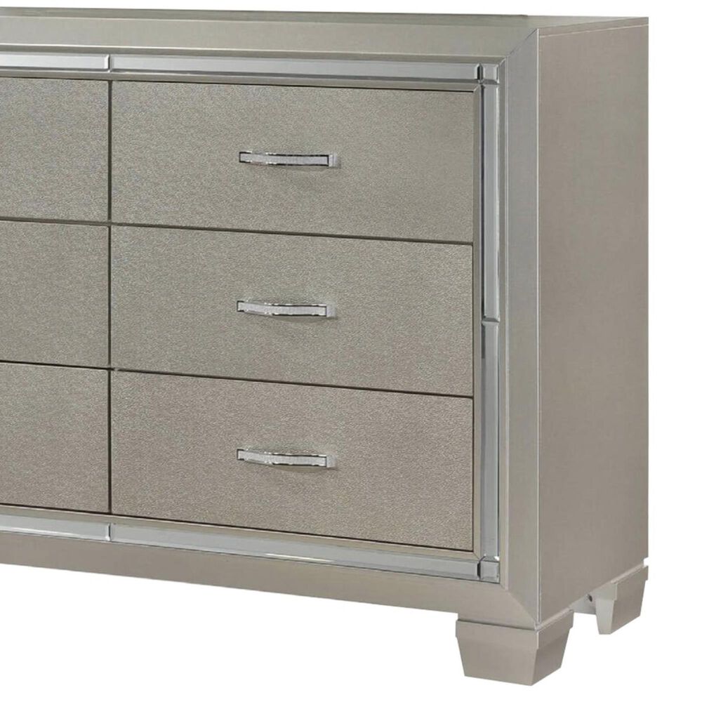 Mayberry Hill Platinum Youth Dresser in Platinum, , large