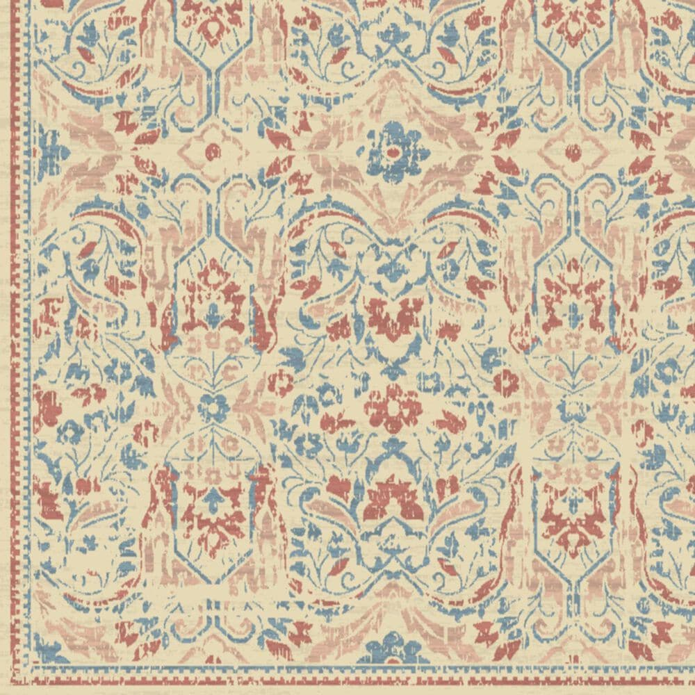Balta Rugs Busselle Floral Ikat 7&#39;10&quot; x 10&#39; Multicolor Area Rug, , large