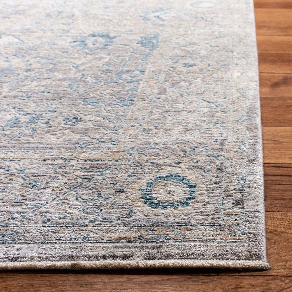 Safavieh Dream DRM408H 2&#39; x 8&#39; Grey and Blue Runner, , large