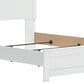 Ashley Bostwick Shoals Queen Panel Bed in White, , large