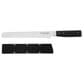 KitchenAid Gourmet 8" Bread Knife with Sheath in Black and Stainless Steel, , large
