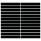 Dal-Tile Color Wheel Matte Black 12" x 10" Ceramic Mosaic Sheet, , large