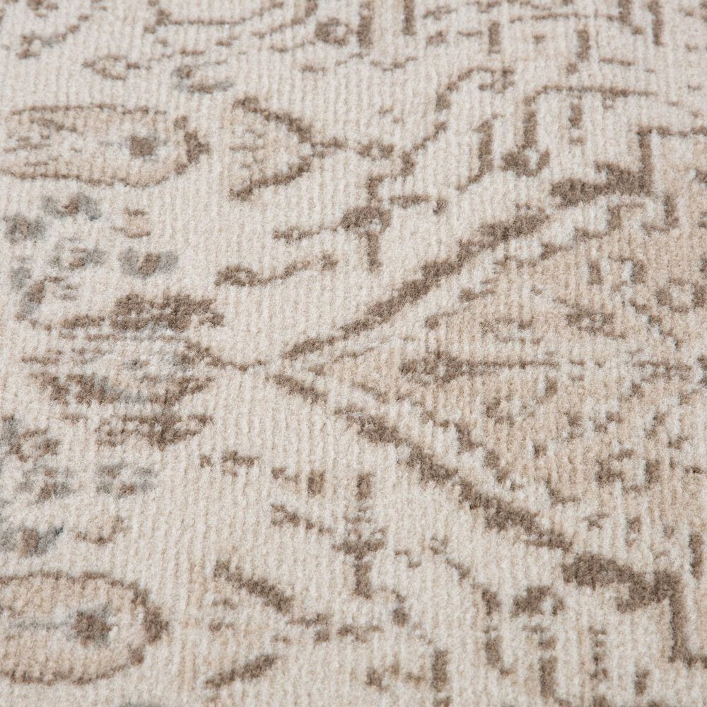 Amer Rugs Alpine 7&#39;10&quot; Round Light Cream Area Rug, , large