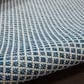 Nourison Courtyard Ivory and Blue 10" x 14" Indoor/Outdoor Area Rug, , large