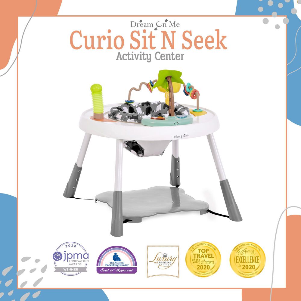 Evolur Sit N Seek Activity Center in Gray, , large