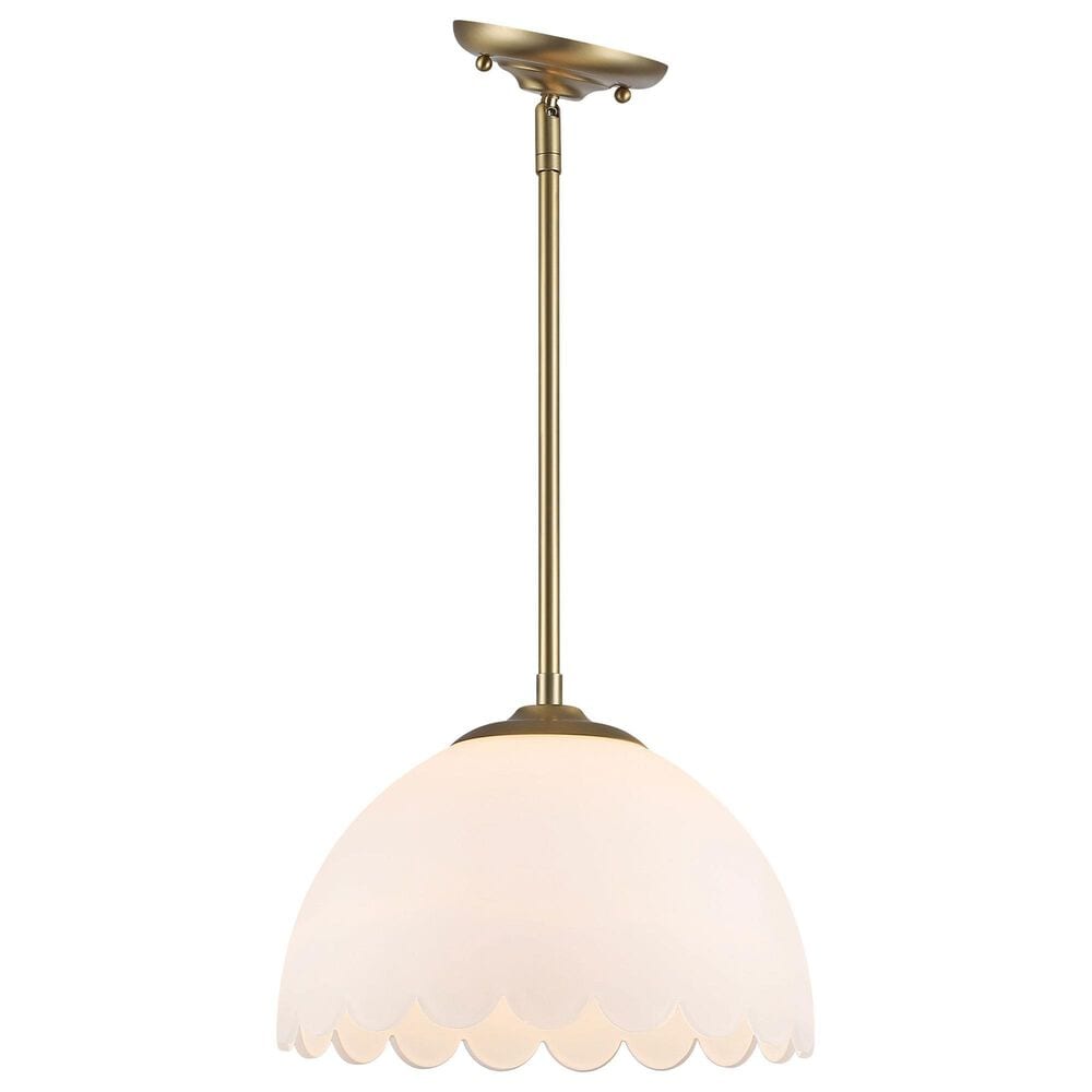 Golden Lighting Dorinda 1-Light Pendant in Brushed Champagne Bronze, , large