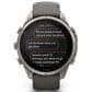 Garmin fenix 9 Pro inReach Solar Smartwatch 47mm Titanium with Pebble Gray and Silver Gray Silicone Band, , large