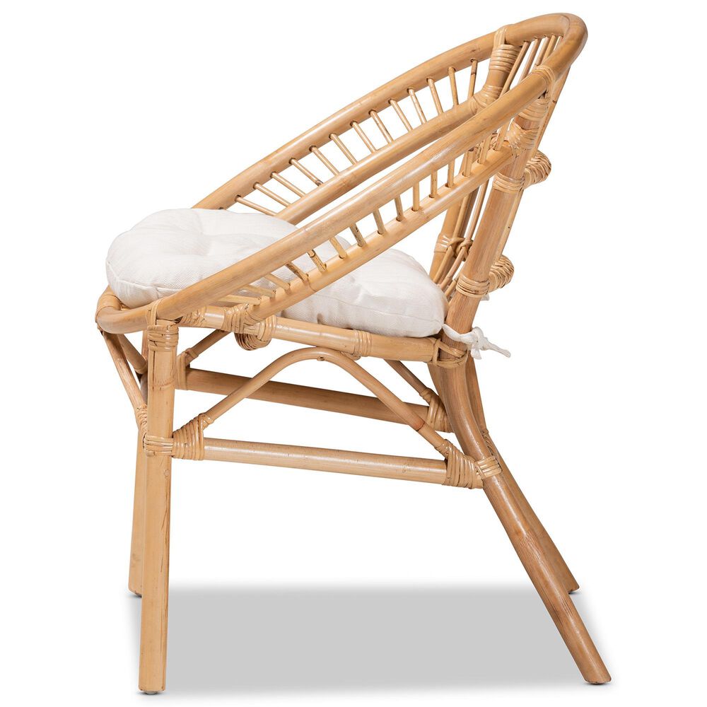 Baxton Studio Adrina Side Chair in Natural Brown, , large