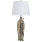 Flair Industries Merken Table Lamp in Gold, , large
