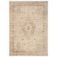 Chris Loves Julia x Loloi Palma Natural and Smoke 11"6" x 15"7" Area Rug, , large