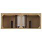 James Martin Vanities Lorelai 60" Double Vanity in Light Natural Oak with 3 cm Arctic Fall Solid Surface Top, , large