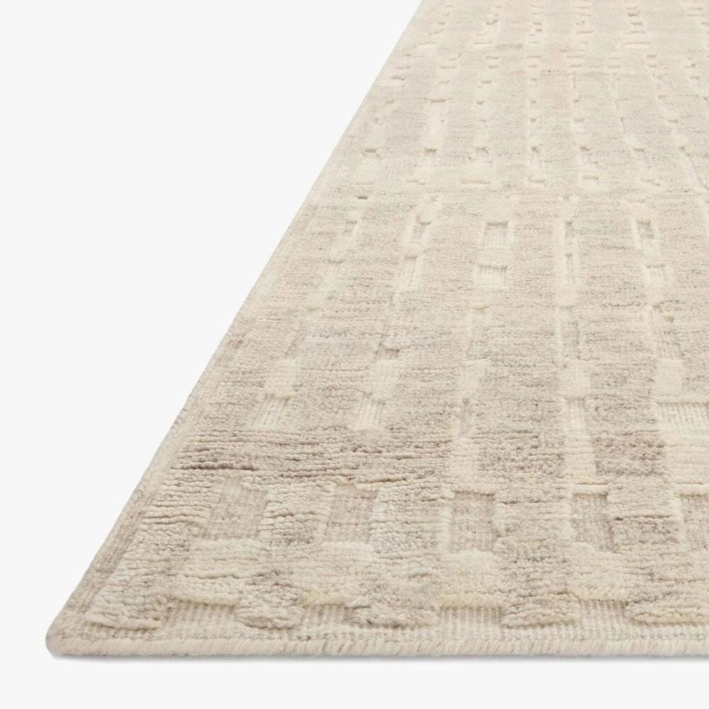Loloi Moore 5&#39;6&quot; x 8&#39;6&quot; Natural and Pebble Area Rug, , large