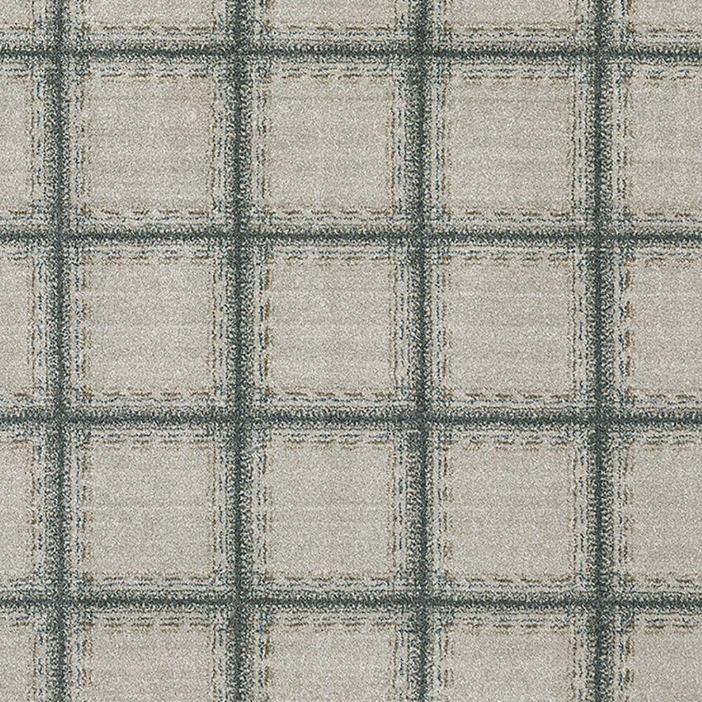 Oriental Weavers Alton Blocks 9&#39;10&quot; x 12&#39;10&quot; Beige and Blue Area Rug, , large