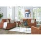 Ashley Aviemore Stationary Loveseat in Spice, , large
