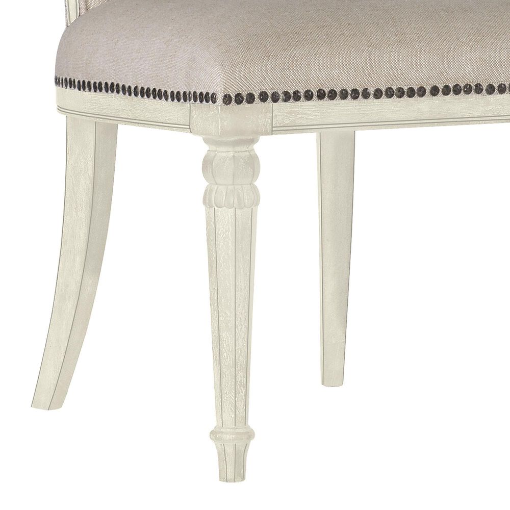 Hooker Furniture Traditions 38.25&quot; Side Chair in Soft White &#40;Set of 2&#41;, , large